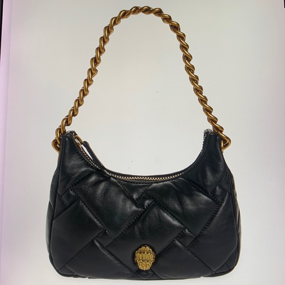 Kurt Geiger Handbags - - KURT GEIGER LONDON KENSINGTON SOFT LEATHER HOBO BAG